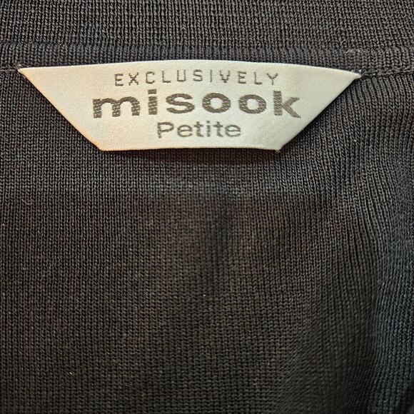 Women's Open Cardigan Knit Sweater by Misook - Picture 2 of 7